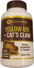 Yellow Uxi + Cat's Claw - 120 Cápsulas 500mg | Suplemento Alimenticio
