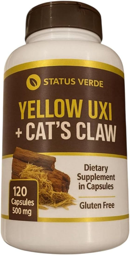 Yellow Uxi + Cat's Claw - 120 Cápsulas 500mg | Suplemento Alimenticio – Image 1