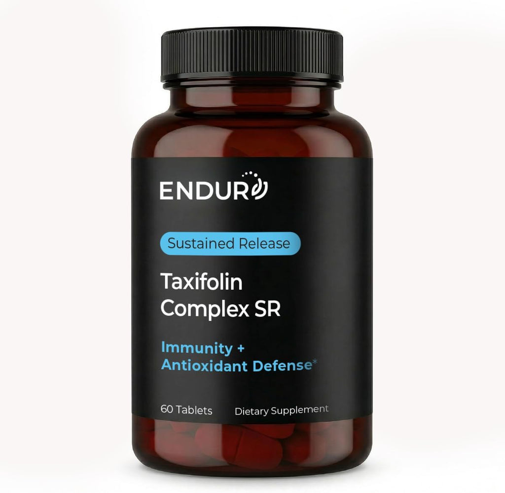 ENDUR Taxifolin SR Liberación Sostenida - Dihidroquercetina 60 mg (60 comprimidos)