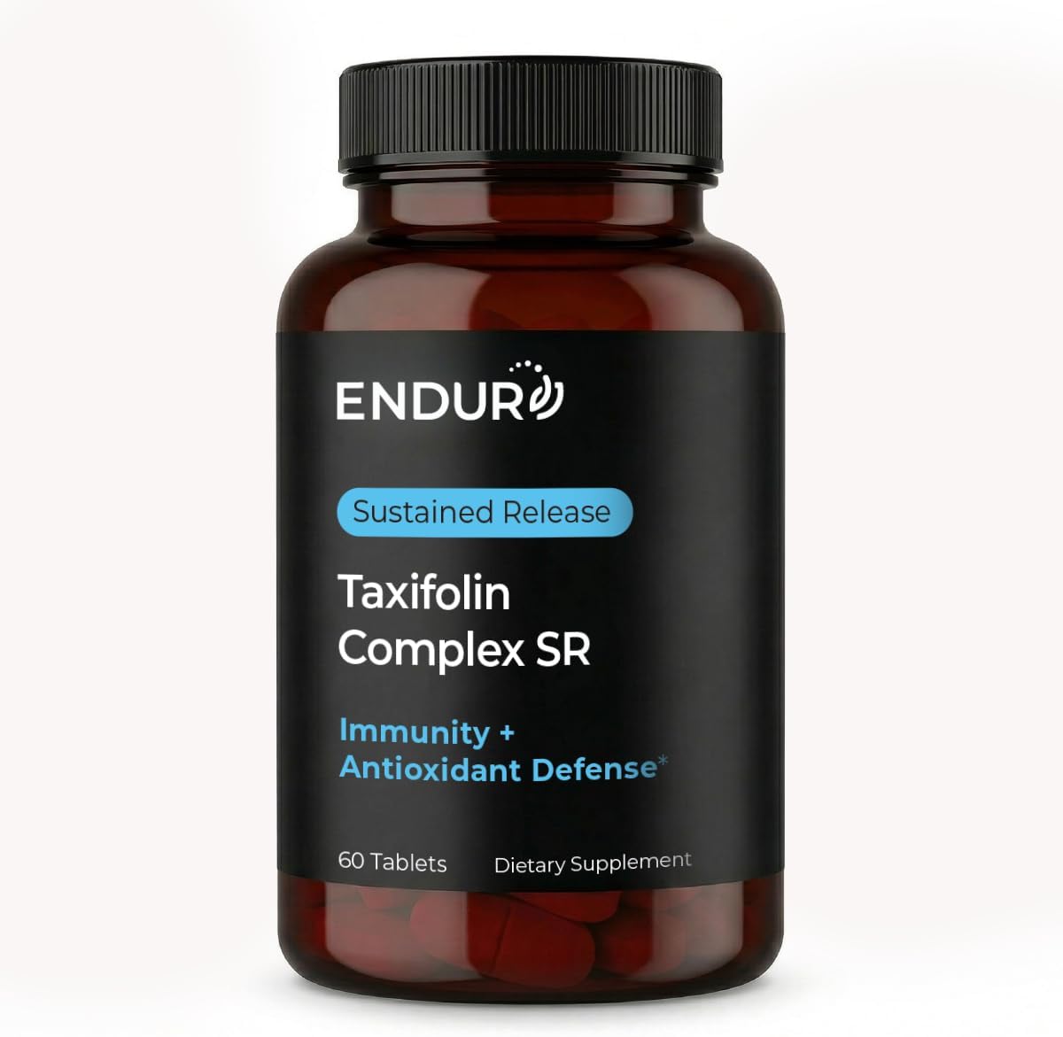 ENDUR Taxifolin SR Liberación Sostenida - Dihidroquercetina 60 mg (60 comprimidos)