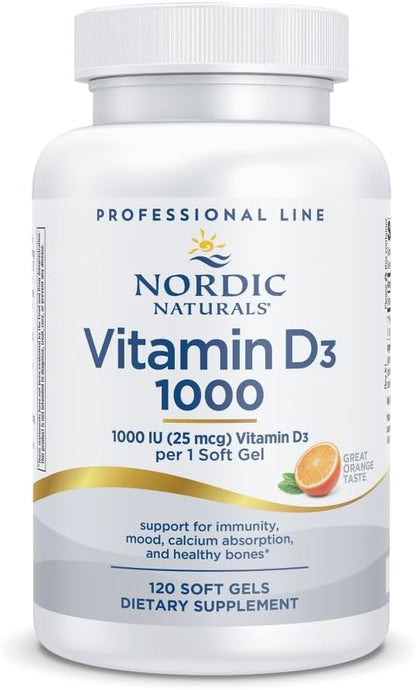 Nordic Naturals Pro Vitamina D3 1000, – Absorción de calcio y fósforo: La vitamina D contribuye a la absorción y – Image 1