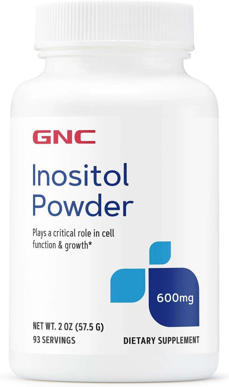 GNC Inositol en Polvo 600 mg, 93 Raciones