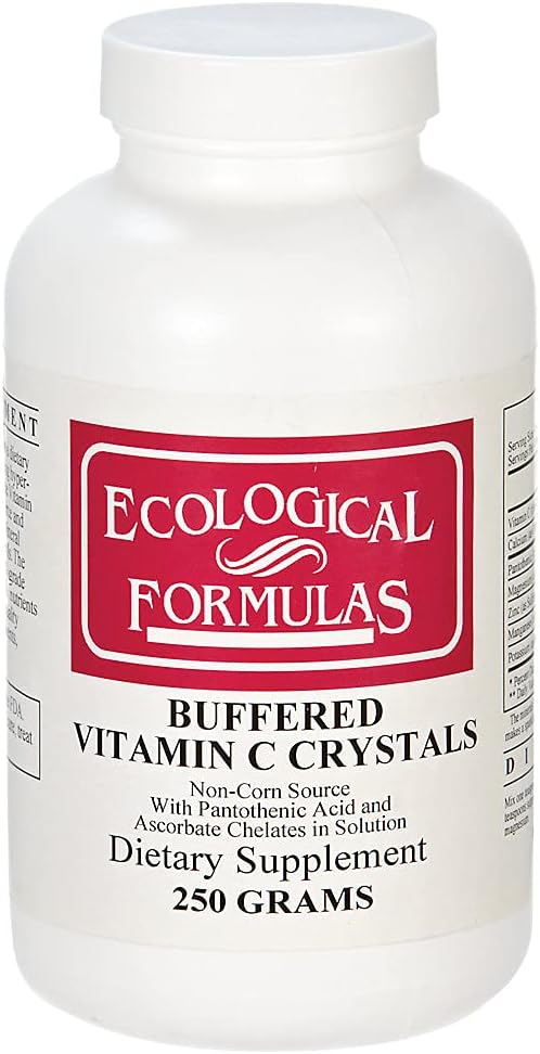 Ecological Formulas - Buffered Vitamin C Crystals 250 g