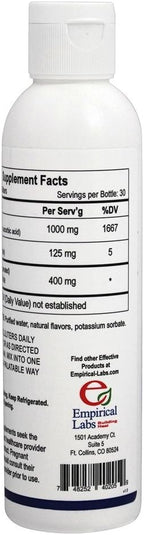Empirical Labs Vitamina C Liposomal - 96% Absorción Celular con Fosfatidilcolina - 141g (5 oz)