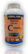 Kirkland Vitamin C 500 mg, 500 comprimidos