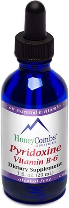 HoneyCombs Gotas Líquidas de Vitamina B6 - 473 ml (16 Fl Oz)