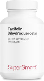 Supersmart - Taxifolin Dihydroquercetin 60mg por Día (90% DHQ) - 100 Comprimidos