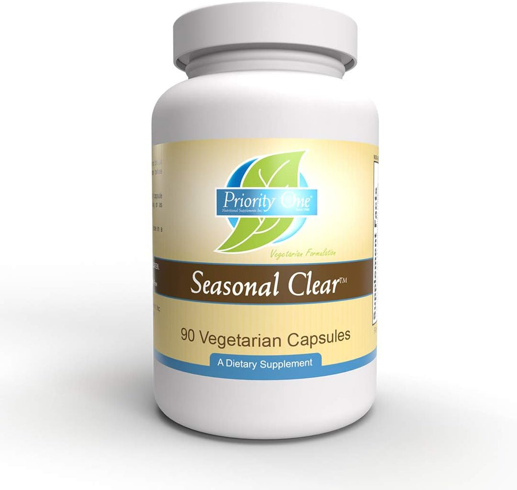 Priority One Vitamins Seasonal Clear – 90 Cápsulas Vegetarianas