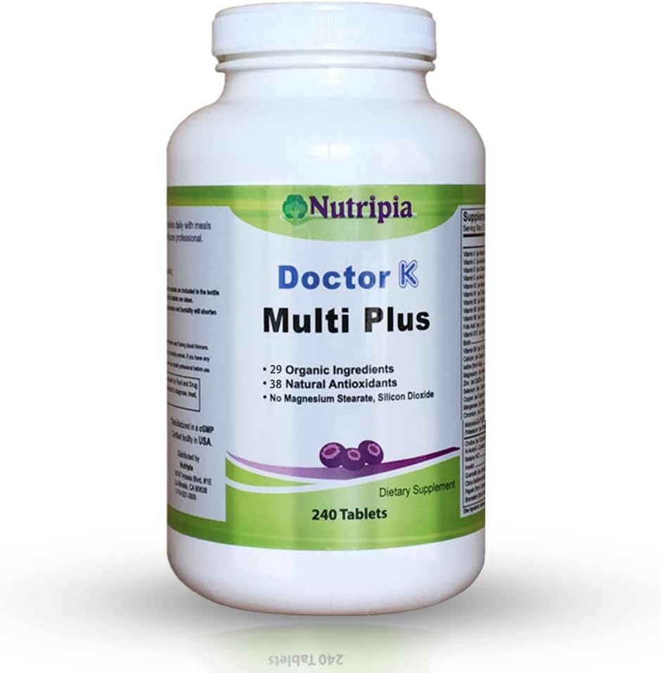 Nutipia Dr. K Multi Plus Multivitamin 240 Comprimidos