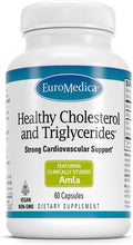 Euromedica Colesterol y Triglicéridos Saludables - 60 Cápsulas - Amla Clínicamente Estudiado