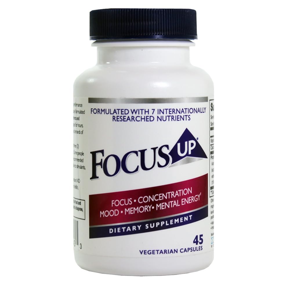 FocusUP Brain & Energy Support – Cápsulas Nootrópicas Naturales (45 unids.)
