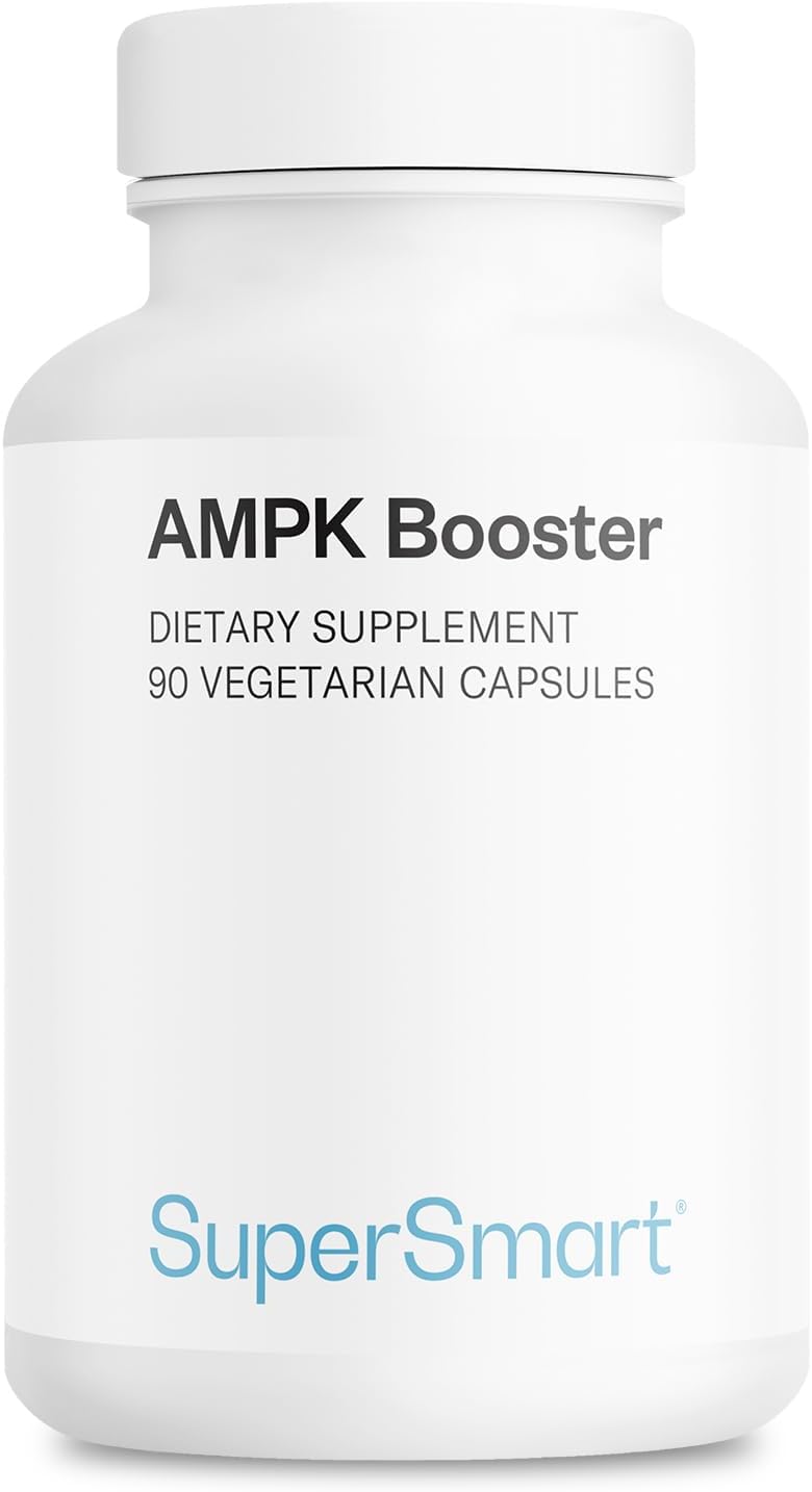 Supersmart - AMPK Booster - Activador Metabólico con Berberina - 90 Cápsulas Vegetarianas