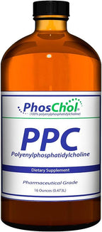 Nutrasal PhosChol PPC - Fosfatidilcolina Líquida 3000 mg - 473 ml (16 oz)