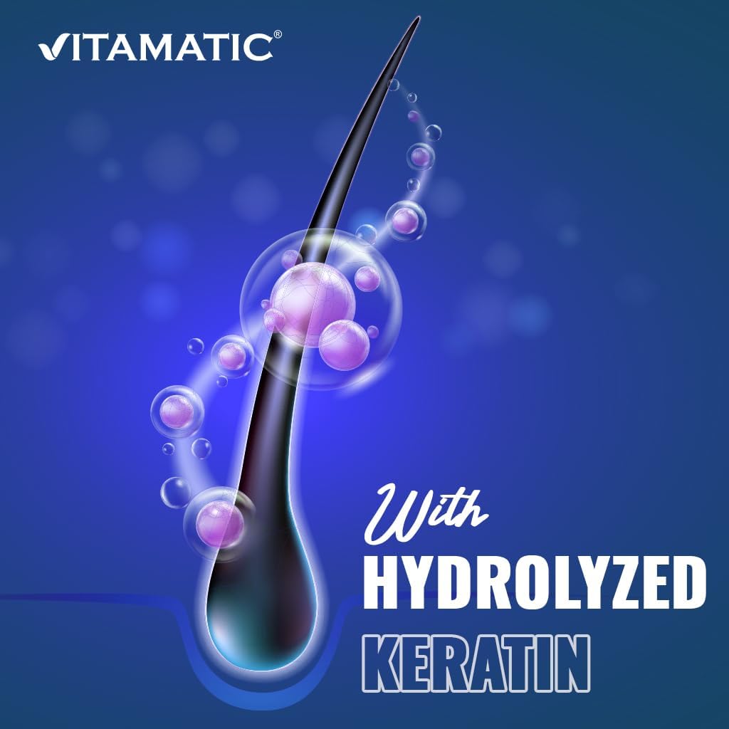 Vitamatic Biotina 20000 mcg con Keratina 100 mg - 120 Comprimidos