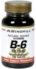Windmill Vitamina B6 100 mg, 100 Comprimidos