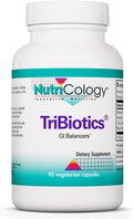 Nutricology TriBiotics - Mezcla Botánica de Berberina y Artemisina - Apoyo Gastrointestinal - Hipoalergénico - 90 Cápsulas