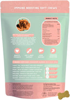 Pup Shrooms - Complejo de Setas en Masticables Blandos para Perros - Melena de León, Cola de Pavo, Shiitake - EPA, DHA, Cúrcuma y Alga Orgánica - 160 unidades