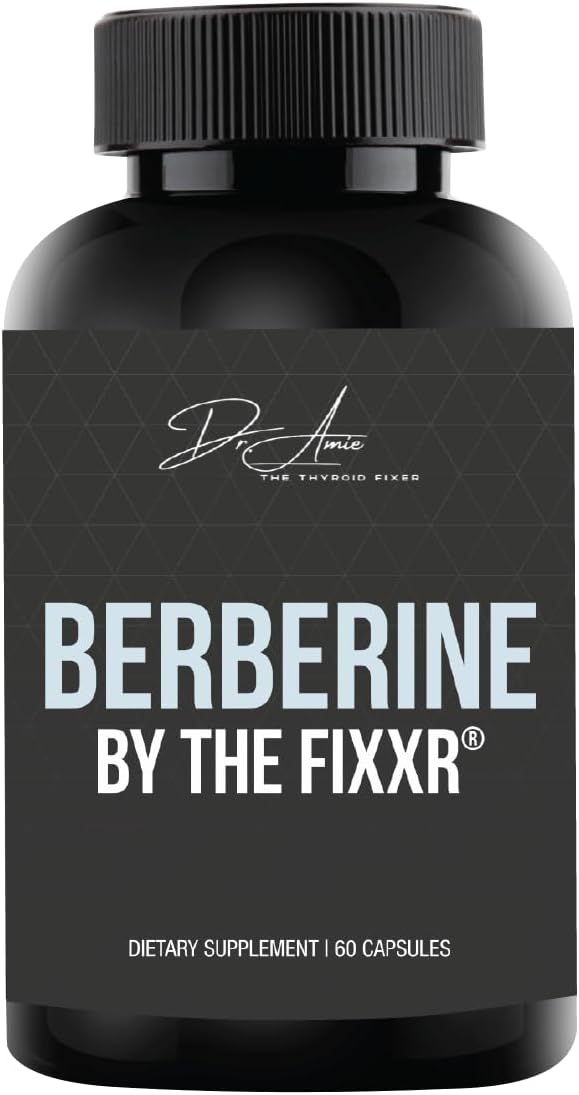 Berberine HCI de Dr. Amie | 1200 mg de Berberina por Dosis | 60 Cápsulas (30 Días)