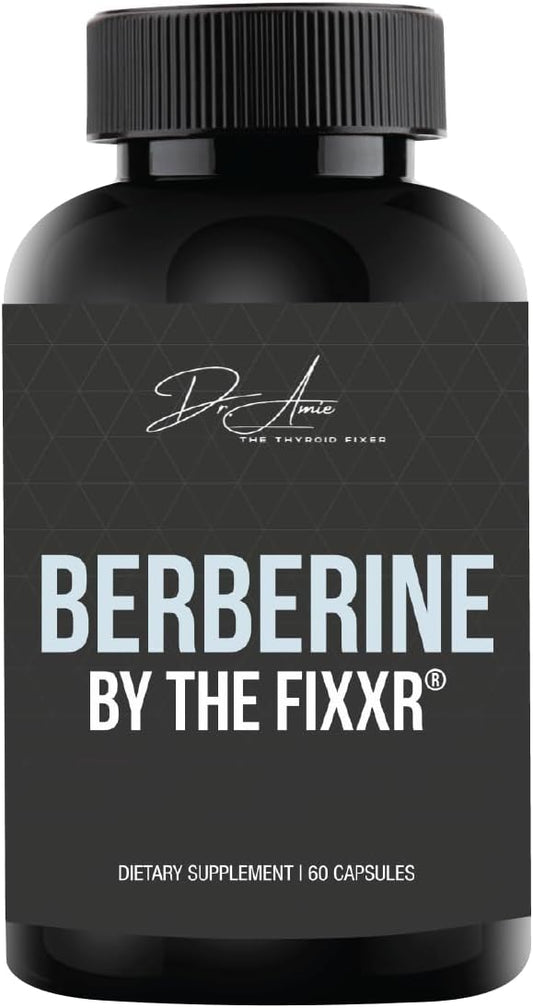 Berberine HCI de Dr. Amie | 1200 mg de Berberina por Dosis | 60 Cápsulas (30 Días)