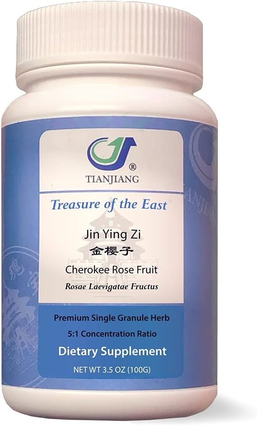 Treasure of the East, Fruto de Rosa Cherokee - Jin Ying Zi (Gránulos de Extracto Herbal Concentrado 5:1, 100g)
