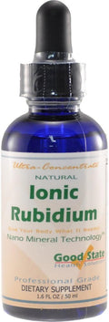Good State Minerales Iónicos Líquidos - Rubidio Concentrado Ultra - (10 gotas equivalen a 5 mg) (100 porciones por envase)