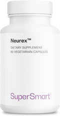 Supersmart - Neurex - Suplemento para la memoria y agilidad mental | Fórmula con Ginkgo Biloba, Bacopa Monnieri, GPC y Huperzina A | Sin OMG, sin gluten, vegano - 60 cápsulas vegetales