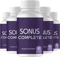 Sonus Complete - Complemento para el Apoyo del Tinnitus (300 Cápsulas, 5 Frascos)