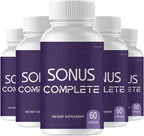 Sonus Complete - Complemento para el Apoyo del Tinnitus (300 Cápsulas, 5 Frascos)