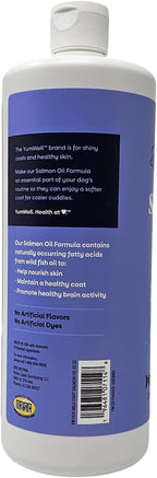 YUMWELL Aceite de Salmón para Perros, Piel y Pelaje, 946 ml
