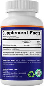 Vitamatic Beta Sitosterol Complex 400 mg 180 Cápsulas