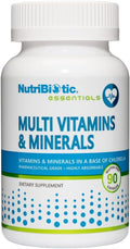 NutriBiotic Multivitaminas y Minerales, 90 Cápsulas