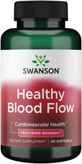 Swanson Healthy Blood Flow - 60 Cápsulas Blandas