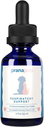 PranaPets Complemento Respiratorio para Perros y Gatos - Apoyo Natural a la Función Respiratoria
