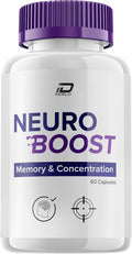 Neuro Boost Focus Supplement - Suplemento para Memoria y Concentración (60 Cápsulas)
