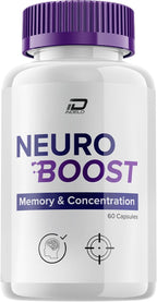 Neuro Boost Focus Supplement - Suplemento para Memoria y Concentración (60 Cápsulas)