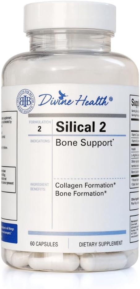Divine Health - Dr. Colbert MD Silical System - Apoyo Óseo con Silical 1 y Silical 2