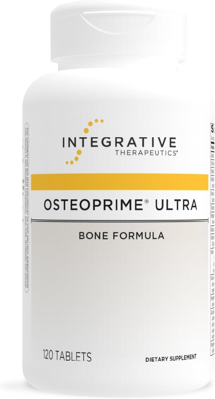 Integrative Therapeutics OsteoPrime Ultra - Suplemento para el Apoyo Óseo con Vitaminas y Minerales - 120 Comprimidos
