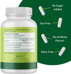 BESTVITE Relora 250mg sin Rellenos - 240 Cápsulas Vegetarianas (2x120)