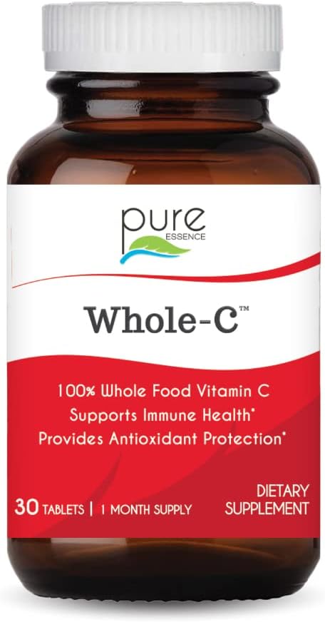 Whole-C Vitamina C Alimento Integral - 30 Comprimidos
