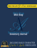 10th Step Inventory Journal: Step 10 Nightly Inventory AA Journal For Alcohol Addiction Recovery Workbook