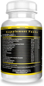 ACTIF DNA Mega Support con 15+ Factores Avanzados - Non-GMO, Acción Rápida, 60 Cápsulas