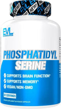 EVLution Nutrition Phosphatidylserine - 300mg por Dosis - Suplemento Nootrópico Vegano y No GMO (30 Dosis)