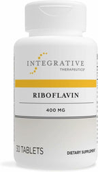 Integrative Therapeutics Riboflavina - Suplemento de Vitamina B2, 30 Comprimidos