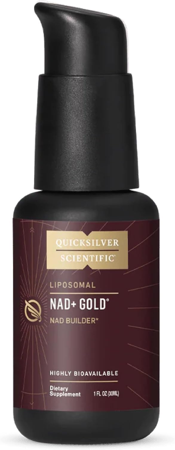Quicksilver Scientific NAD+ Gold 30mL - Suplemento Liposomal de NMN