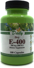 Daily Manufacturing Vitamin E Dry (268 mg, 400 IU)