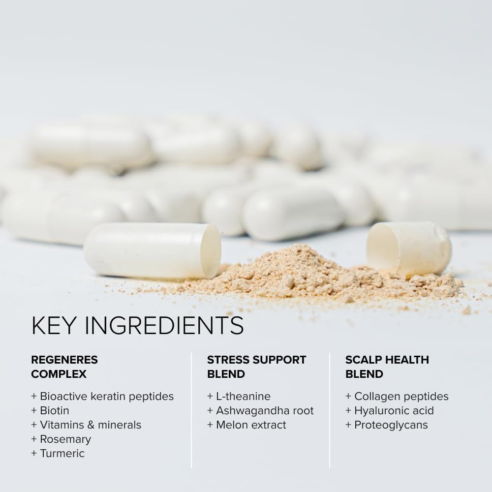 Serovital Hair Regeneres Complemento Avanzado para el Crecimiento del Cabello - 90 Cápsulas