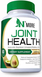 N'More ASU 400 mg - Insaponificables de Aguacate y Soja para Articulaciones - 60 Cápsulas