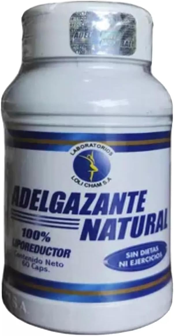 Natural Wellness Supplement with Natural Ingredients | 60 Cápsulas | Adelgazante Classic