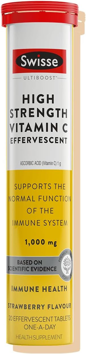 Swisse Vitamina C 1000mg Efervescente - 60 Tabletas