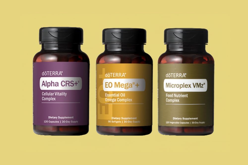 doTERRA Lifelong Vitality Pack - Alpha CRS+, xEO Mega y Microplex VMz